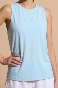Zelocity Quick Dry Contour Tank Top - Spun Sugar — thumbnail 5